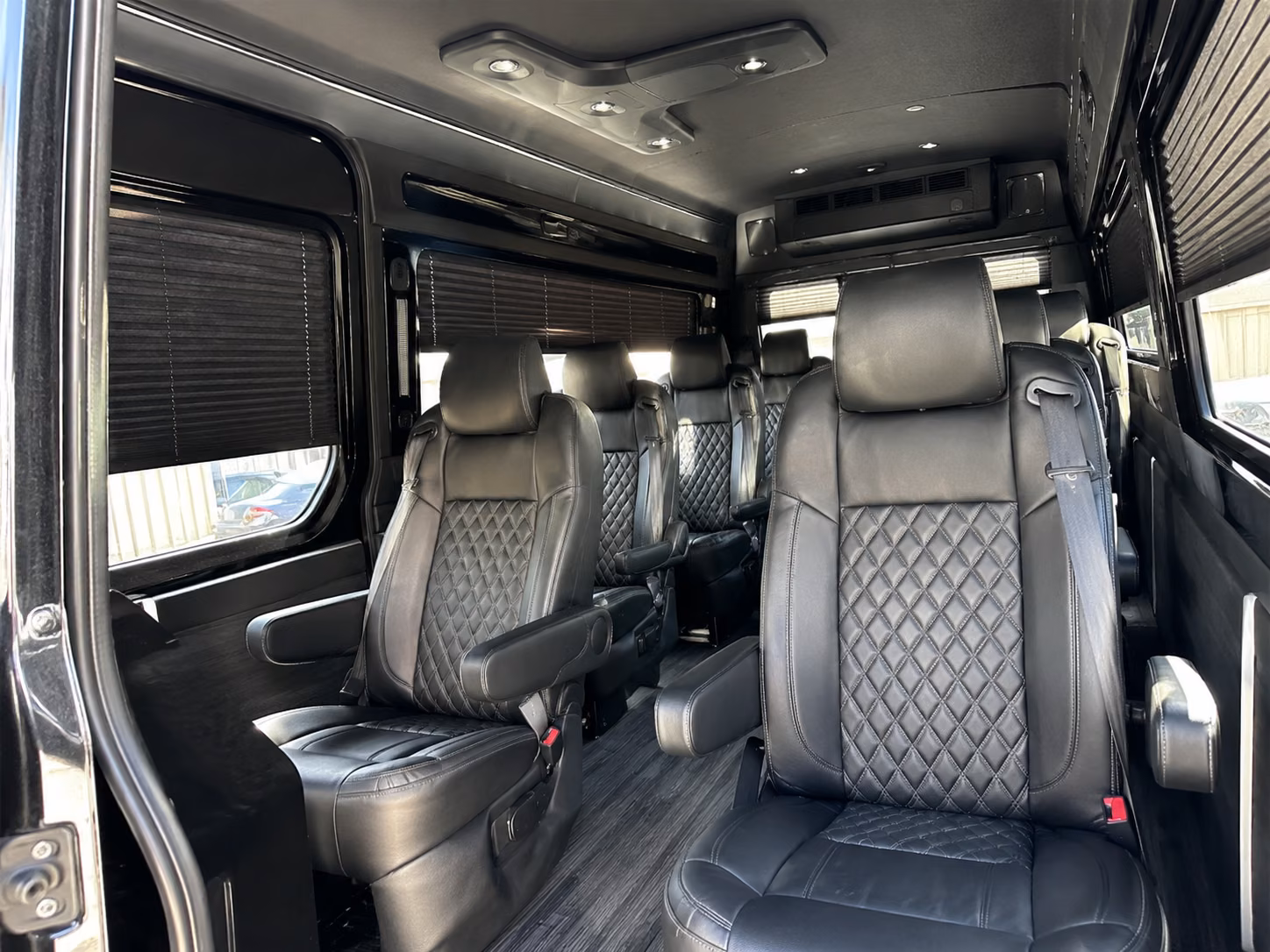 8 passenger sprinter van inside