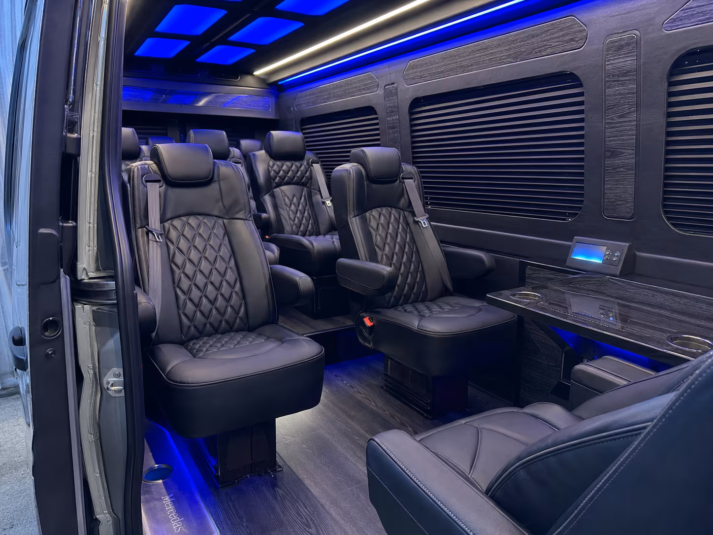 sprinter van transportation for groups and events across tacoma