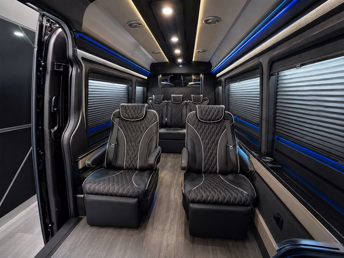tacoma 12 passenger sprinter van inside