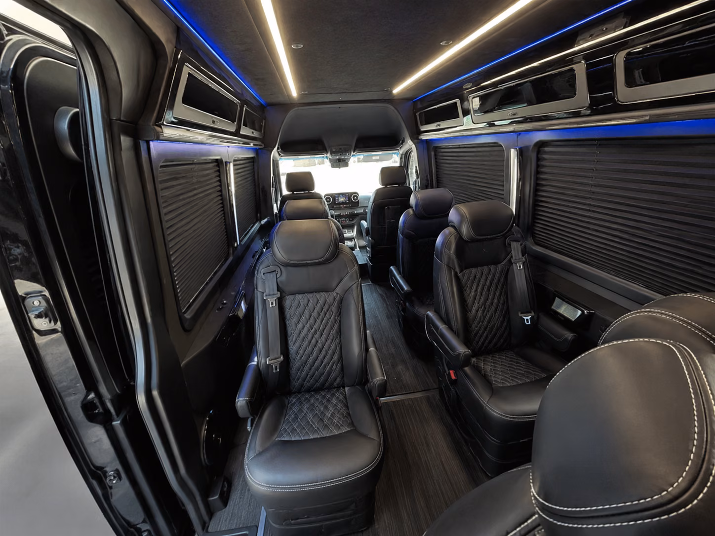tacoma 15 passenger sprinter van inside