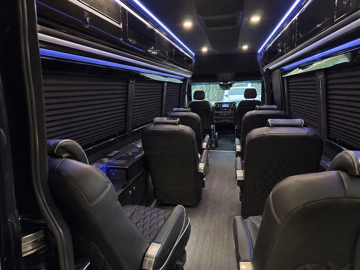tacoma 8 passenger sprinter van interior