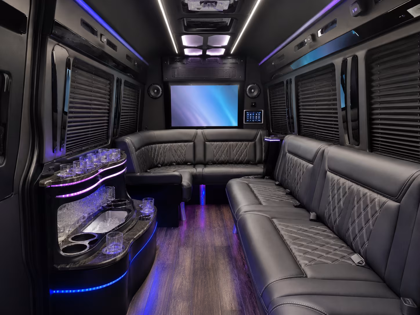 tacoma sprinter limousine inside